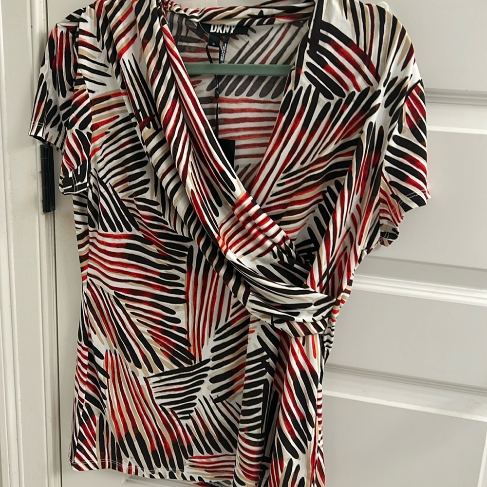 Blouse tropical design light weight